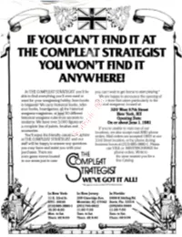The Compl Si'raiegist You Won't Rnd It Anywhere!