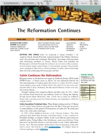 The Reformation Continues
