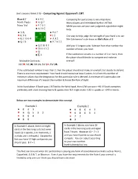 Competing Against 1 NT