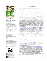 Volume 22, No. 3 Fall 2011 from Our Members