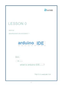 For Windows Lesson 0 Setting up Development Environment.Pdf