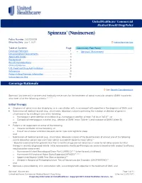Spinraza® (Nusinersen)