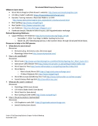 Structured Word Inquiry Resources