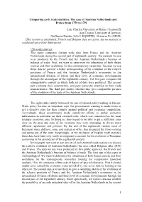 1 Comparing Early Trade Statistics: the Case of Austrian Netherlands And
