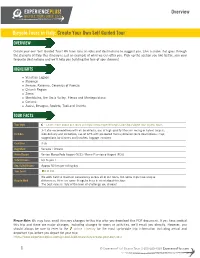 Create Your Own Self Guided Tour