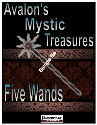 Set 24 Five Wands