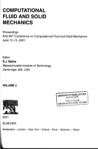 Computational Fluid and Solid Mechanics