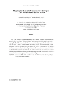Mapping Small Islands Communicative Ecologies: a Case Study from the Amami Islands