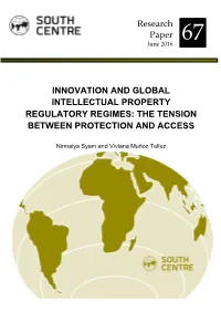Research Paper 67 INNOVATION and GLOBAL INTELLECTUAL