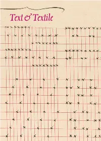 Text &Textile Text & Textile