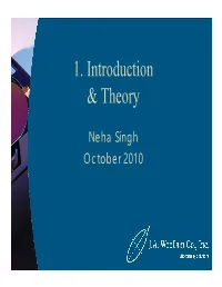 1. Introduction & Theory