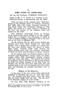 67 SOME NOTES on COORPAROO. (By the Late Professor CUMBRAE STEWART)