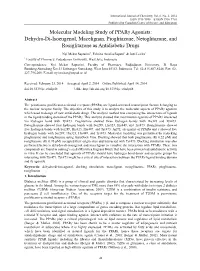 Molecular Modeling Study of Pparγ Agonists: Dehydro-Di-Isoeugenol, Macelignan, Pioglitazone, Netoglitazone, and Rosiglitazone As Antidiabetic Drugs