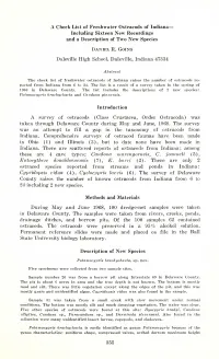 Proceedings of the Indiana Academy of Science