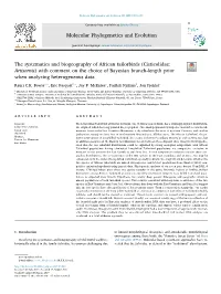 With Comment on the Choice of Bayesian Branch-Length Prior When Analyzing Heterogeneous Data ⁎ Rauri C.K