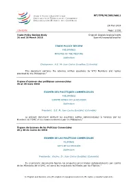 WT/TPR/M/368/Add.1 29 May 2018 (18-3249) Page