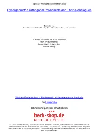 Hypergeometric Orthogonal Polynomials and Their Q-Analogues