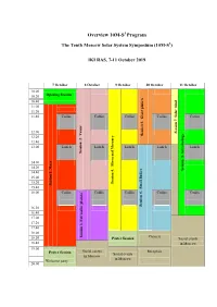Overview 10M-S Program