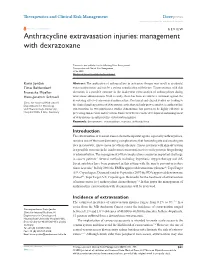 TCRM-3694-Anthracycline Extravasation