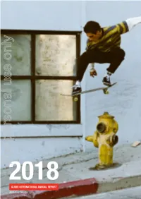 2018Only Use Personal for GLOBE INTERNATIONAL ANNUAL REPORT