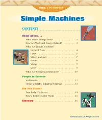 Deltasci Gr5-6 Simple Machines