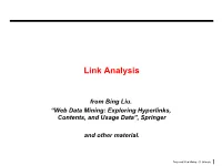 Link Analysis
