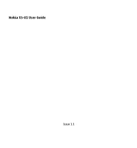 Nokia X5-01 User Guide