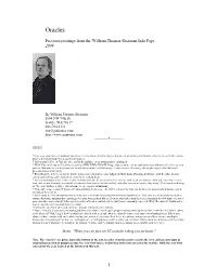 "Oracles": 2008 (.Pdf)