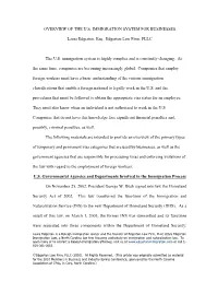 Overview of the U.S. Immigration System for Businesses