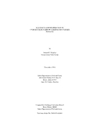 The Status and Distribution of Cusick's False Yarrow (Chaenactis Cusickii) in Idaho