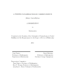 A Twisted Nonabelian Hodge Correspondence