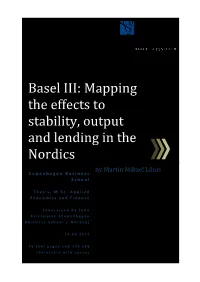 Basel III: Mapping