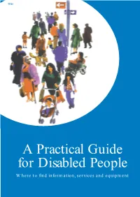 A Practical Guide for Disabled People