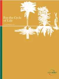 Annual Report 2008 for the Cycle of Life Annual Report 2008