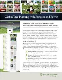 Global Tree Planting with Purpose and Power