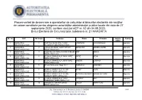 Proces-Verbal De Desemnare a Operatorilor De Calculator Ai