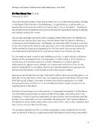 Sermon Transcript