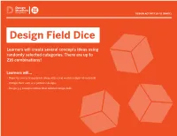 Design Field Dice
