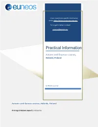 Practical Information