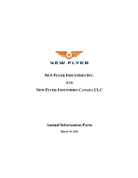 Annual Information Form