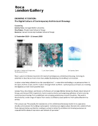 DRAWING ATTENTION Press Release Final
