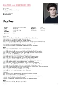 Fra Fee Ruth Crafer