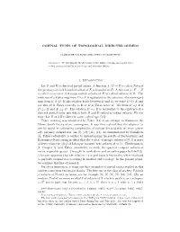 Cofinal Types of Topological Directed Orders 1