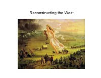 Session D-2: Reconstructing the West