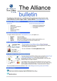 The Alliance Bulletin