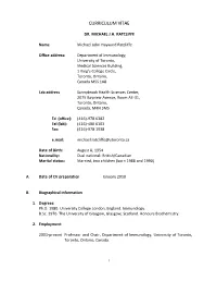 Curriculum Vitae