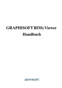 GRAPHISOFT Bimx Viewer Handbuch.Pdf