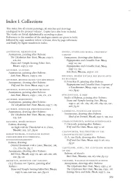 Index I: Collections