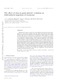 The Effect of Close-In Giant Planets' Evolution on Tidal-Induced Migration of Exomoons