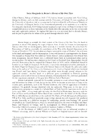 (2019), No. 7 1 Some Marginalia in Burnet's